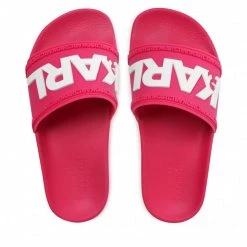 Mules Et Sandales Mules / Sandales De Bain KARL LAGERFELD - KL80904 Puschia Rubber Rose -KARL LAGERFELD Soldes 06 0000209795264 rz