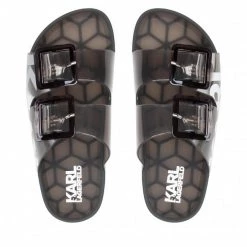 Mules Et Sandales Mules / Sandales De Bain KARL LAGERFELD - KL80720 Black Noir -KARL LAGERFELD Soldes 06 0000209795356 is