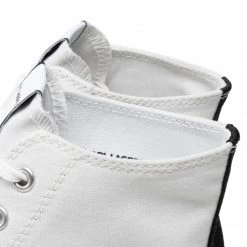 Chaussures Basses Sneakers KARL LAGERFELD - KL50350 White Canvas Gris -KARL LAGERFELD Soldes 06 0000209797077 ks