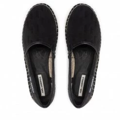 Chaussures Basses Espadrilles KARL LAGERFELD - KL70109 Black Nylon Textile Noir -KARL LAGERFELD Soldes 06 0000209797152 ks
