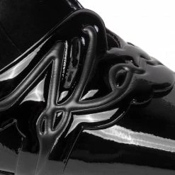 Chaussures Basses Talons Aiguilles KARL LAGERFELD - KL30919C Black Patent Lthr Noir -KARL LAGERFELD Soldes 06 0000301363484 is