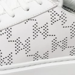 Chaussures Basses Sneakers KARL LAGERFELD - KL62224 White Lthr Blanc -KARL LAGERFELD Soldes 06 0000301364191 pl