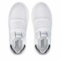 Chaussures Basses Sneakers KARL LAGERFELD - KL62237 White Lthr Blanc -KARL LAGERFELD Soldes 06 0000301364269 fp
