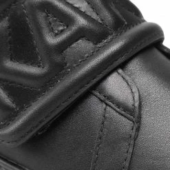 Chaussures Basses Sneakers KARL LAGERFELD - KL62537 Black Lthr/Mono Noir -KARL LAGERFELD Soldes 06 0000301364900 mk