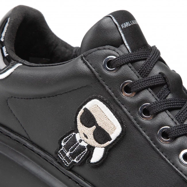 Chaussures Basses Sneakers KARL LAGERFELD - KL63530A Black Lthr/Mono Noir 8 Chaussures Basses Sneakers KARL LAGERFELD - KL63530A Black Lthr/Mono Noir – Image 6
