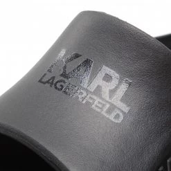 Mules Et Sandales Mules / Sandales De Bain KARL LAGERFELD - KL85000 Black Eco Noir -KARL LAGERFELD Soldes 06 0000301366546 bs