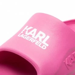 Mules Et Sandales Mules / Sandales De Bain KARL LAGERFELD - KL85000 Pinko Eco Rose -KARL LAGERFELD Soldes 06 0000301366720 bs