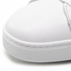 Chaussures Basses Sneakers KARL LAGERFELD - KL51037 White Lthr Blanc -KARL LAGERFELD Soldes 06 0000301366966 sw