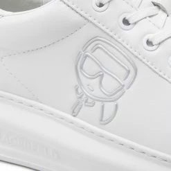 Chaussures Basses Sneakers KARL LAGERFELD - KL52531 White Lthe W/Iridescent Blanc -KARL LAGERFELD Soldes 06 0000301367116 mg