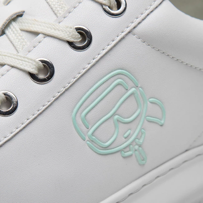 Chaussures Basses Sneakers KARL LAGERFELD - KL52531G White Lthr Blanc 8 Chaussures Basses Sneakers KARL LAGERFELD - KL52531G White Lthr Blanc – Image 6