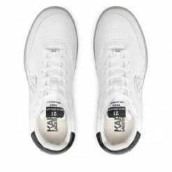 Chaussures Basses Sneakers KARL LAGERFELD - KL53431A White Lthr Blanc -KARL LAGERFELD Soldes 06 0000301368472 plj