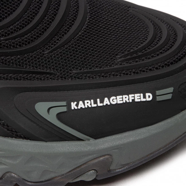 Chaussures Basses Sneakers KARL LAGERFELD - KL52415 Black Synth Textile Mono Noir 8 Chaussures Basses Sneakers KARL LAGERFELD - KL52415 Black Synth Textile Mono Noir – Image 6