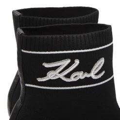 Bottes Et Autres Bottines KARL LAGERFELD - KL30352 Black Knit Textile Noir 13 Bottes Et Autres Bottines KARL LAGERFELD - KL30352 Black Knit Textile Noir -KARL LAGERFELD Soldes 06 0000301442318 pa