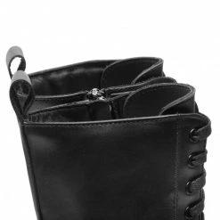 Bottes Et Autres Bottes KARL LAGERFELD - KL42475 Black Lthr Noir -KARL LAGERFELD Soldes 06 0000301442585 ts