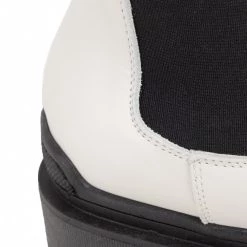 Bottes Et Autres Bottines Chelsea KARL LAGERFELD - KL41680 White Lthr Blanc 13 Bottes Et Autres Bottines Chelsea KARL LAGERFELD - KL41680 White Lthr Blanc -KARL LAGERFELD Soldes 06 0000301442622 mg