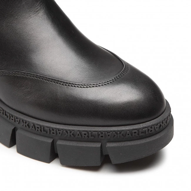 Bottes Et Autres Bottines Chelsea KARL LAGERFELD - KL43280 Black Lthr Noir 8 Bottes Et Autres Bottines Chelsea KARL LAGERFELD - KL43280 Black Lthr Noir – Image 6