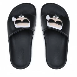 Mules Et Sandales Mules / Sandales De Bain KARL LAGERFELD - KL80975 Black Rubber Noir -KARL LAGERFELD Soldes 07 0000209795288 rz