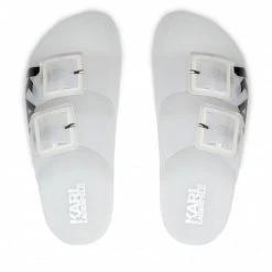 Mules Et Sandales Mules / Sandales De Bain KARL LAGERFELD - KL80720 White Pu Blanc 13 Mules Et Sandales Mules / Sandales De Bain KARL LAGERFELD - KL80720 White Pu Blanc -KARL LAGERFELD Soldes 07 0000209795370 ki