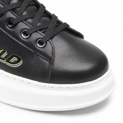 Chaussures Basses Sneakers KARL LAGERFELD - KL52514 Black Lthr W/Lime Green Noir 13 Chaussures Basses Sneakers KARL LAGERFELD - KL52514 Black Lthr W/Lime Green Noir -KARL LAGERFELD Soldes 07 0000301367826 plj