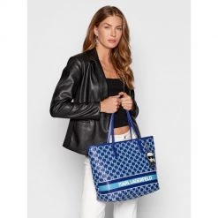 Sacs Sac à Main KARL LAGERFELD - 221W3009 Blue 316 Bleu -KARL LAGERFELD Soldes 10 8720092771412 ap