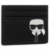 Maroquinerie Étui Cartes De Crédit KARL LAGERFELD - 205W3210 Black Noir -KARL LAGERFELD Soldes 8720092196444 01 pa 1
