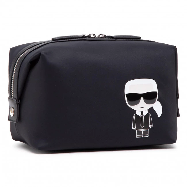 Trousses De Toilette Et Vanity Cases Trousse De Toilette KARL LAGERFELD - 210W3087 Black 999 Noir 3 Trousses De Toilette Et Vanity Cases Trousse De Toilette KARL LAGERFELD - 210W3087 Black 999 Noir