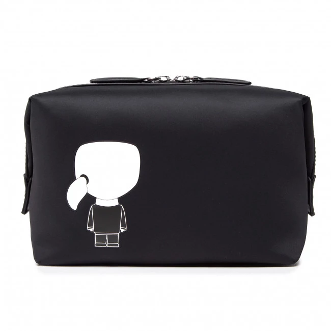 Trousses De Toilette Et Vanity Cases Trousse De Toilette KARL LAGERFELD - 210W3087 Black 999 Noir 6 Trousses De Toilette Et Vanity Cases Trousse De Toilette KARL LAGERFELD - 210W3087 Black 999 Noir – Image 4