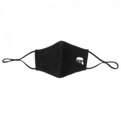 Textiles Lot De 2 Masques En Tissu KARL LAGERFELD - 211W3910 Black 999 Noir -KARL LAGERFELD Soldes 8720092378666 07 plj