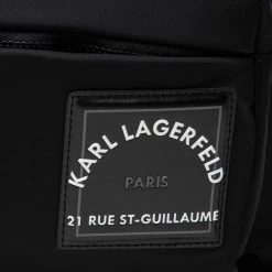 Sacs De Sport Sac à Dos KARL LAGERFELD - 215M3046 Black A999 Noir -KARL LAGERFELD Soldes 8720092467209 02 ph