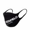 Textiles Masque En Tissu KARL LAGERFELD - 215W3913 Black A999 Noir -KARL LAGERFELD Soldes 8720092467230 01 ki