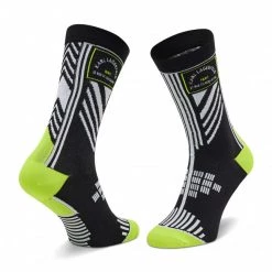 Sets Lot De 2 Paires De Chaussettes Hautes Unisexe KARL LAGERFELD - 215W6002 A900 Multicolore -KARL LAGERFELD Soldes 8720092467315 2pack different 028