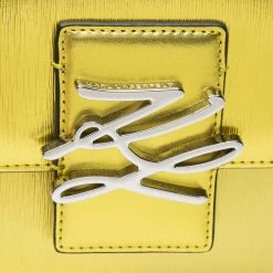 Sacs Sac à Main KARL LAGERFELD - 215W3001 Yellow Or -KARL LAGERFELD Soldes 8720092467681 03 pa