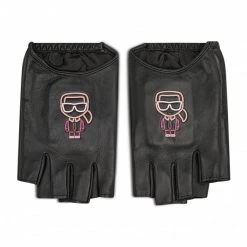 Maroquinerie Gants Femme KARL LAGERFELD - 215W3601 Black Noir