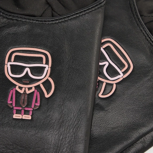 Maroquinerie Gants Femme KARL LAGERFELD - 215W3601 Black Noir 4 Maroquinerie Gants Femme KARL LAGERFELD - 215W3601 Black Noir – Image 2