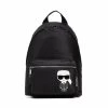 Sacs Sac à Dos KARL LAGERFELD - 215W3048 Black Noir -KARL LAGERFELD Soldes 8720092468374 03 ph