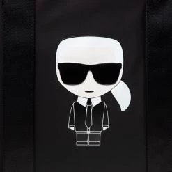 Sacs Sac à Main KARL LAGERFELD - 215W3016 Black Noir -KARL LAGERFELD Soldes 8720092468381 02 az