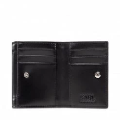 Maroquinerie Portefeuille Femme Petit Format KARL LAGERFELD - 216W3220 Black Noir -KARL LAGERFELD Soldes 8720092532549 04 wj