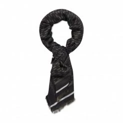 Textiles Foulard KARL LAGERFELD - 216W3306 Black A999 Noir