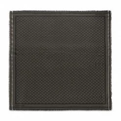 Textiles Foulard KARL LAGERFELD - 216W3306 Black A999 Noir -KARL LAGERFELD Soldes 8720092532945 12