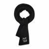Textiles Écharpe KARL LAGERFELD - Ikonik Choup Rhins 216W3311 Black A999 Noir -KARL LAGERFELD Soldes 8720092533010