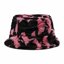 Textiles Chapeau KARL LAGERFELD - Bucket 216W3413 Black/Pink A955 Noir, Rose -KARL LAGERFELD Soldes 8720092533171 0057