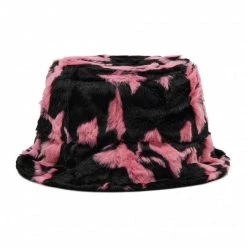 Textiles Chapeau KARL LAGERFELD - Bucket 216W3413 Black/Pink A955 Noir, Rose