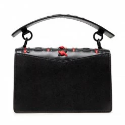 Sacs Sac à Main KARL LAGERFELD - 220W3012 Black/Red Noir -KARL LAGERFELD Soldes 8720092670128 05 sw