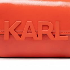 Sacs Sac Banane KARL LAGERFELD - 220W3013 Spicy Org Rouge -KARL LAGERFELD Soldes 8720092670142 02 bs kopia