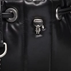 Sacs Sac à Main KARL LAGERFELD - 220W3045 Black A999 Noir -KARL LAGERFELD Soldes 8720092670548 03 pa