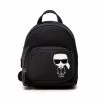 Sacs Sac à Dos KARL LAGERFELD - 220W3056 Black A999 Noir -KARL LAGERFELD Soldes 8720092670708 03 sw