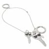 Porte-clés Porte-clefs KARL LAGERFELD - 220W3801 Nickel Argent -KARL LAGERFELD Soldes 8720092684750 03 fp