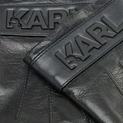 Maroquinerie Gants Homme KARL LAGERFELD - 220M3615 Black A999 Noir -KARL LAGERFELD Soldes 8720092695091 0112