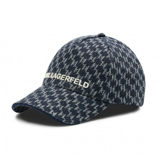 Textiles Casquette KARL LAGERFELD - 221W3408 Denim/Navy 309 Bleu Marine 3 Textiles Casquette KARL LAGERFELD - 221W3408 Denim/Navy 309 Bleu Marine