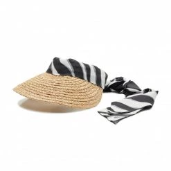 Textiles Visière KARL LAGERFELD - 221W3410 Black/White 998 Beige